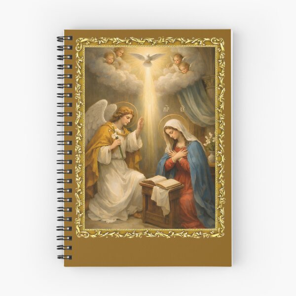 Item preview, Annunciation, icon in a frame ,the Annunciation to the Blessed Virgin Mary, the Annunciation of Our Lady designed and sold by orthodox-icon.