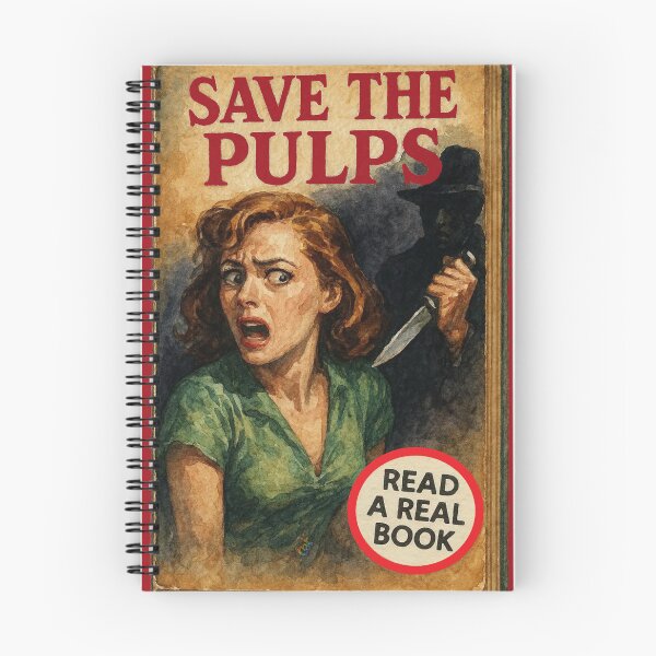 Item preview, Save the Pulps Vintage Thriller designed and sold by CAutumnTrapp.