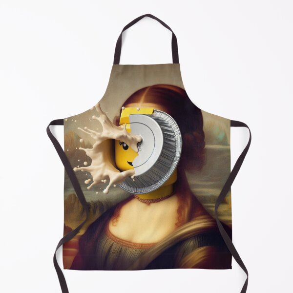 Item preview, “Glitch‑Coded Gioconda: The Renaissance Smile That Refuses to Stay in One Dimension” designed and sold by Print Fiction.