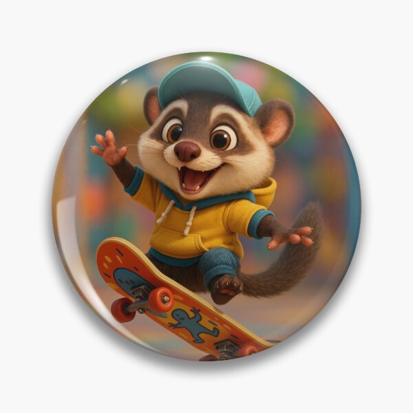 Item preview, Skater Polecat designed and sold by Sillytoe.