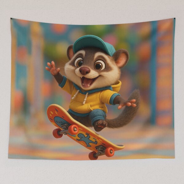 Item preview, Skater Polecat designed and sold by Sillytoe.