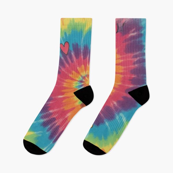 Item preview, Retro Tie-Dye Peace & Love Psychedelic Art Print – Colorful 70s Hippie Vibes designed and sold by Far Out Goods.
