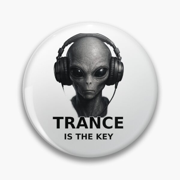 Item preview, TRANCE IS THE KEY – Alien Frequency Edition designed and sold by Beats & Barks.