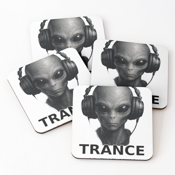 Item preview, TRANCE IS THE KEY – Alien Frequency Edition designed and sold by Beats & Barks.