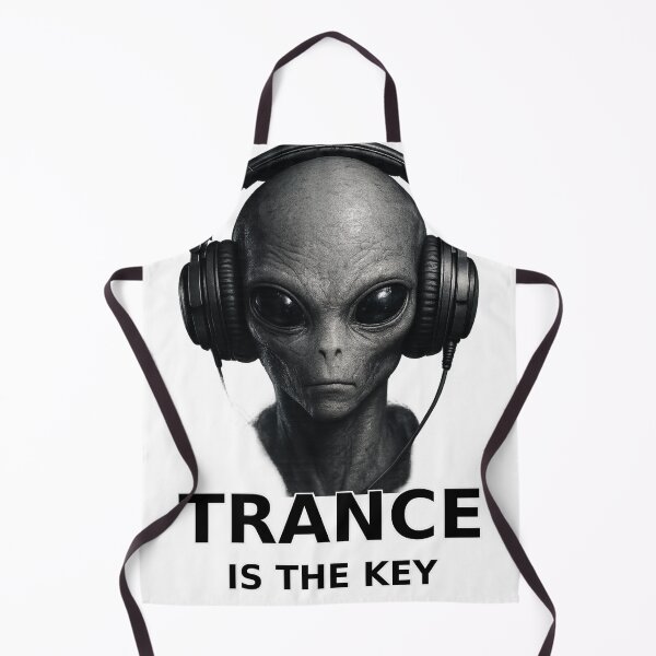 Item preview, TRANCE IS THE KEY – Alien Frequency Edition designed and sold by Beats & Barks.