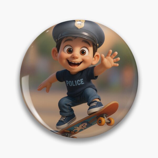 Item preview, Skater Police Boy designed and sold by Sillytoe.