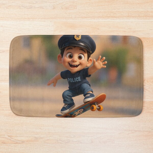Item preview, Skater Police Boy designed and sold by Sillytoe.