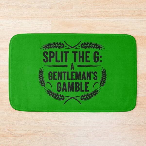 Item preview, Split the G A Gentlemans Gamble - Vintage Stout Design designed and sold by Tamer ⭐⭐⭐⭐⭐.