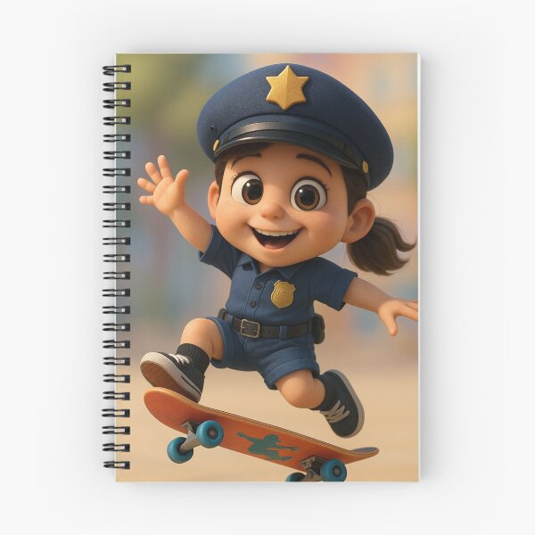 Item preview, Skater Police Girl designed and sold by Sillytoe.