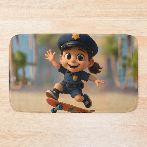 Item preview, Skater Police Girl designed and sold by Sillytoe.