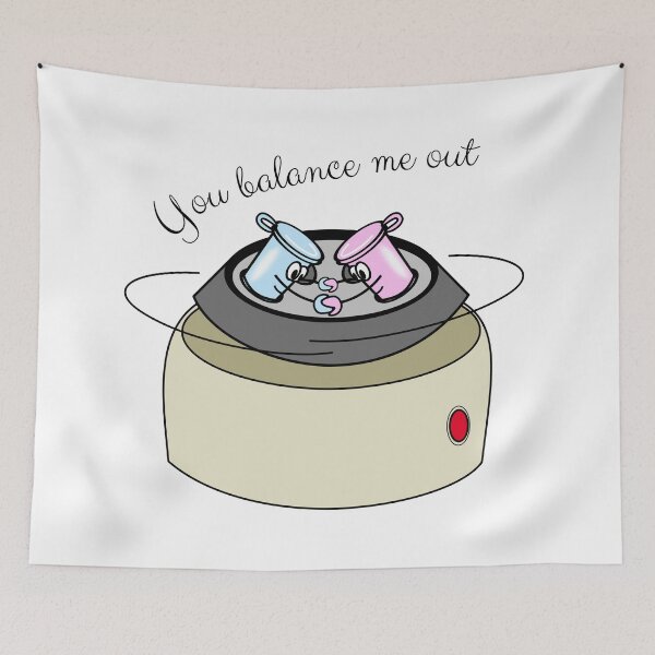 Item preview, Tubes in a microcentrifuge - You balance me out designed and sold by spark2live.