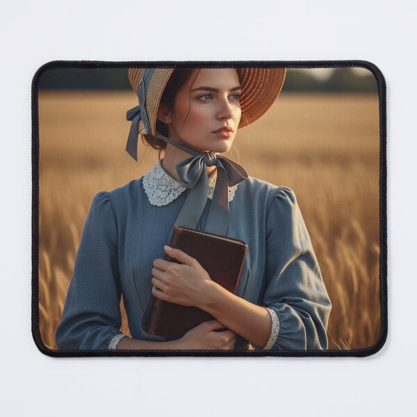 Item preview, Portrait of a Brave 1880s Pioneer Woman designed and sold by HistoryinMotion.