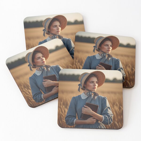 Item preview, Portrait of a Brave 1880s Pioneer Woman designed and sold by HistoryinMotion.