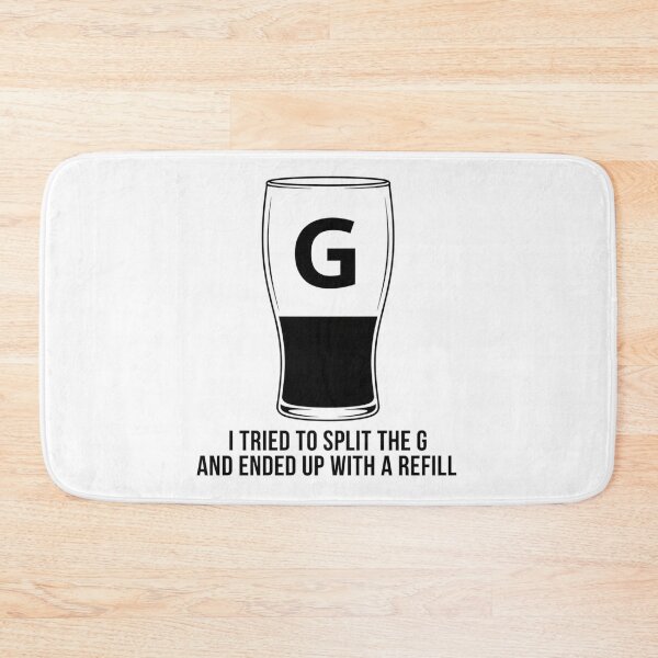Item preview, I Tried to Split the G - Funny Beer Fail designed and sold by Tamer ⭐⭐⭐⭐⭐.