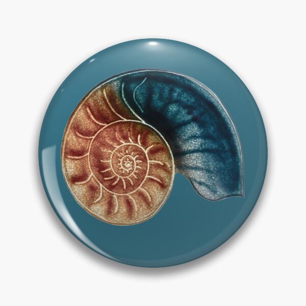 Item preview, Nautilus Teal designed and sold by Charlene Lanzel.