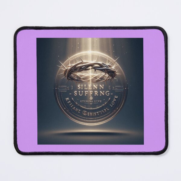 Item preview,   Crown of Thorns – Silent Suffering, Eternal Love (3D Divine Light Label)  designed and sold by PaintMeWorld.