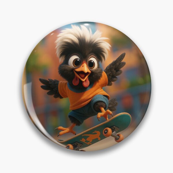 Item preview, Skater Polish Chicken designed and sold by Sillytoe.
