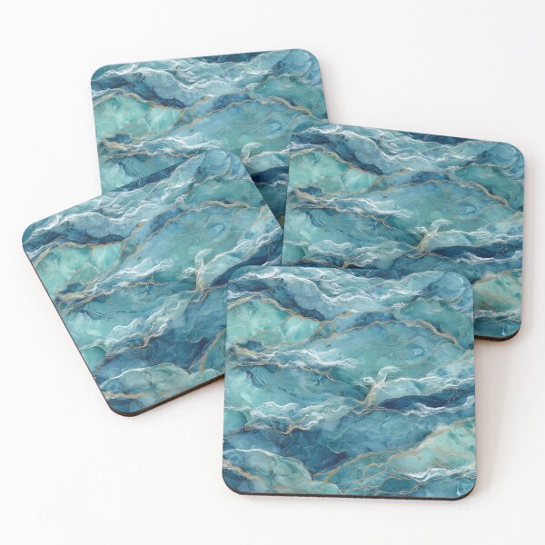 Item preview, Oceanic Wave Marble designed and sold by Letteraddicted.