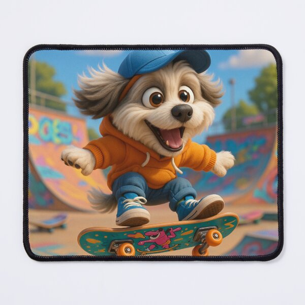 Item preview, Skater Polish Lowland Sheepdog designed and sold by Sillytoe.