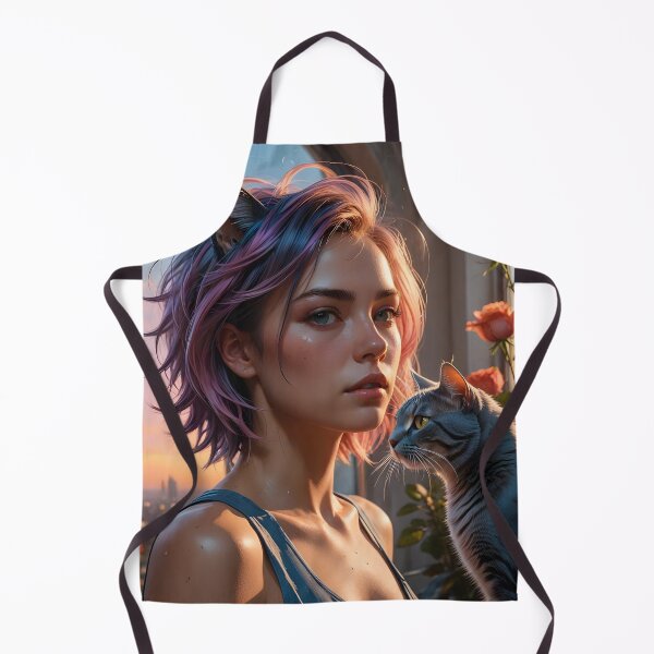Item preview, Neon-colored delicacy in the rays of the setting sun designed and sold by KunstGeist.