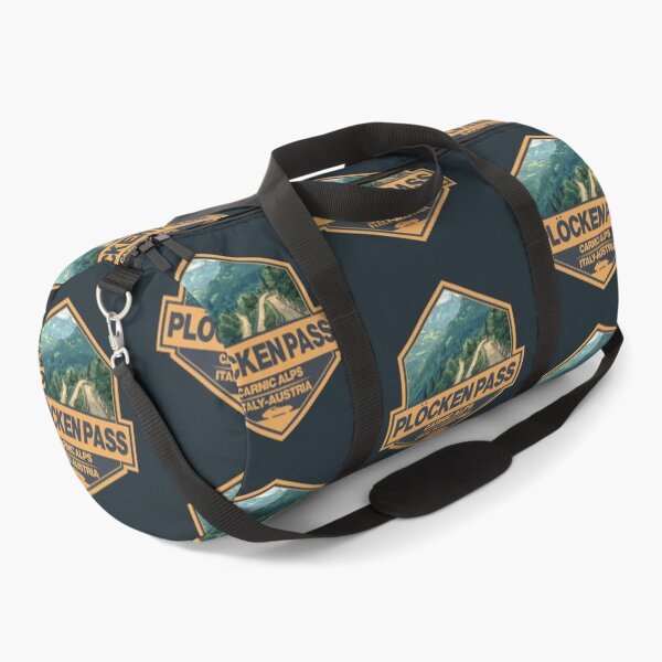 Item preview, Plocken Pass Italy Austria Travel Art Badge designed and sold by KrisSidDesigns.
