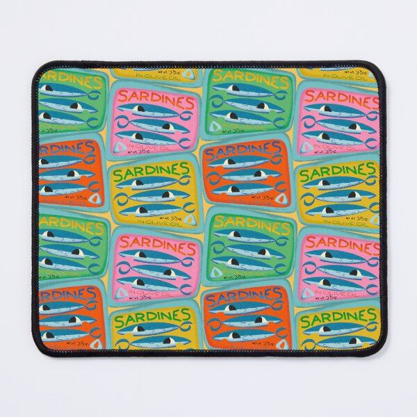 Item preview, Retro Sardines designed and sold by Carrie Cantwell Art.