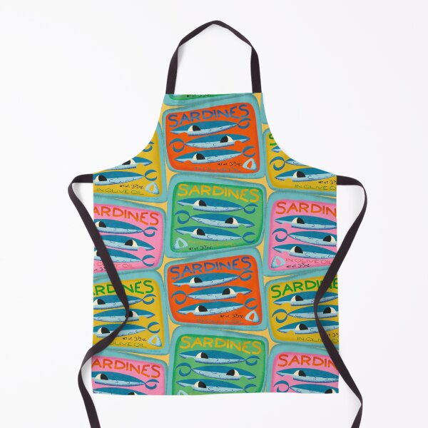 Item preview, Retro Sardines designed and sold by Carrie Cantwell Art.
