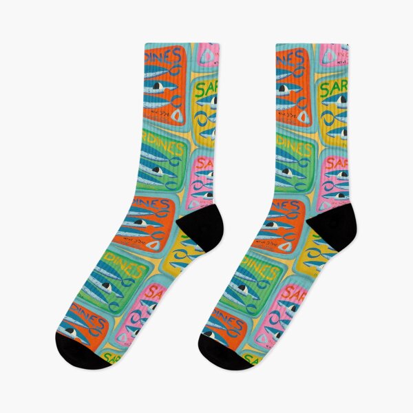 Item preview, Retro Sardines designed and sold by Carrie Cantwell Art.