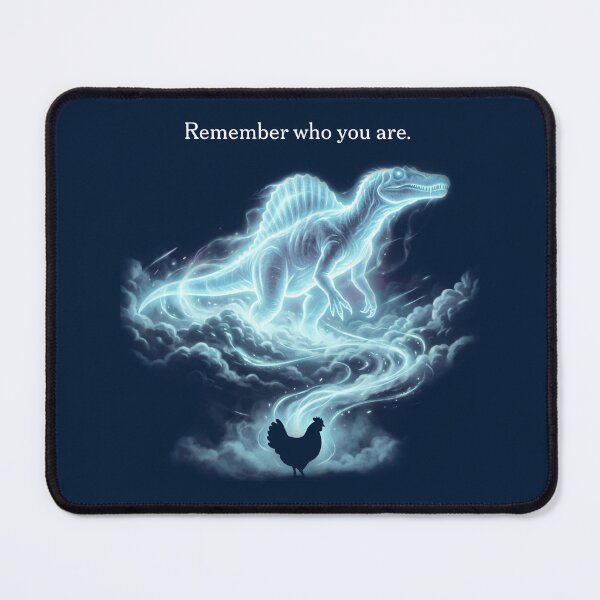 Item preview, Funny Chicken Meme Remember Who You Are Shirt Funny Evolution Joke Dinosaur Tee designed and sold by LessIsLoud.