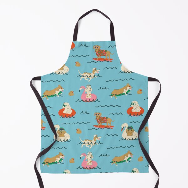 Item preview, Dog Days of Summer - Doggy Paddling at the Pool designed and sold by Carrie Cantwell Art.