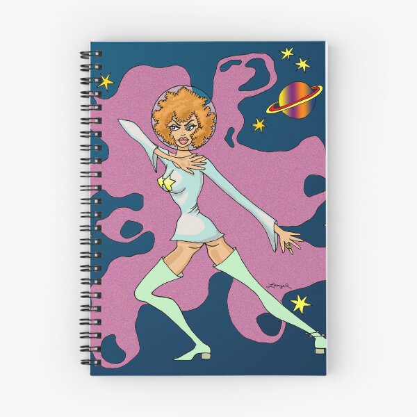Item preview, Cosmic Ginger Space Girl designed and sold by Charlene Lanzel.