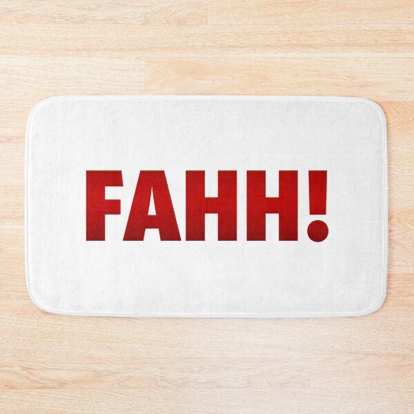 Item preview, Fahh! Red Bold designed and sold by Memes N Lore .