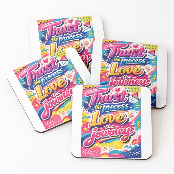 Item preview, Trust the Process: Love the Journey designed and sold by ForeverPrintsOK.