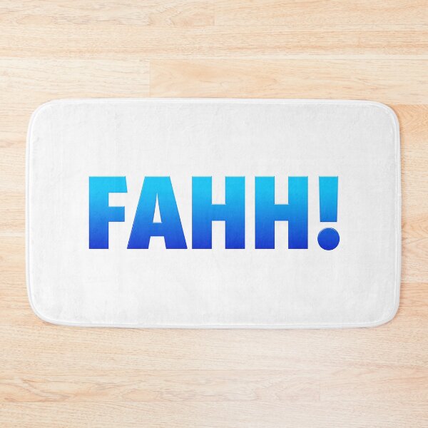 Item preview, Fahh! Blue Bold designed and sold by Memes N Lore .
