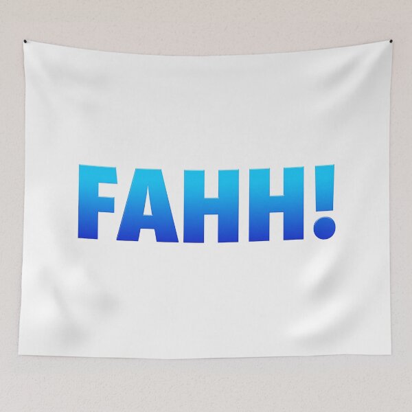 Item preview, Fahh! Blue Bold designed and sold by Memes N Lore .