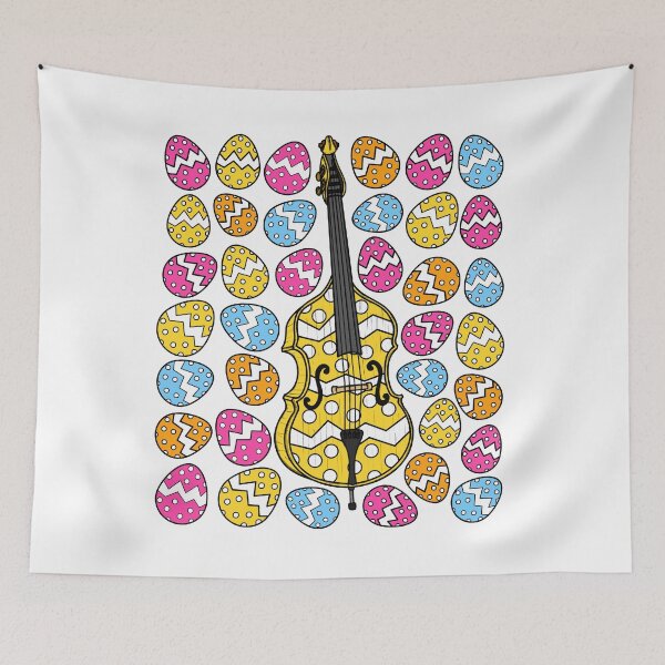 Item preview, Easter Double Bass Bassist String Musician designed and sold by doodlerob.