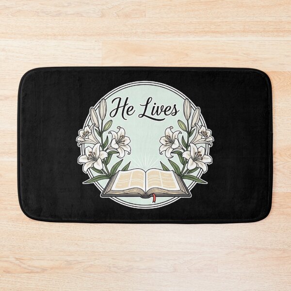 Item preview, He Lives Easter Christian Sticker designed and sold by Illustrated Faith.