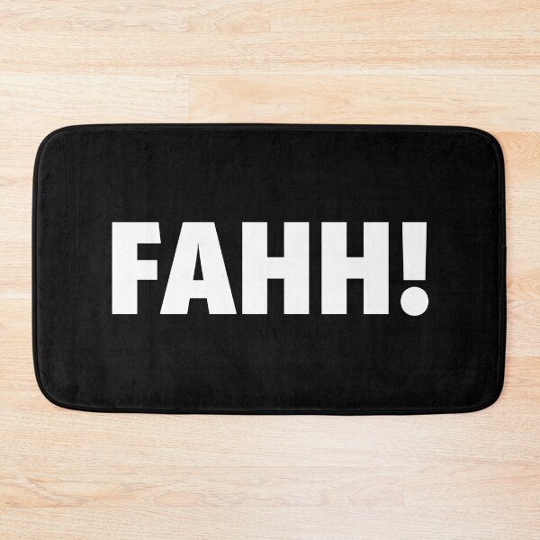 Item preview, Fahh! White Bold designed and sold by Memes N Lore .