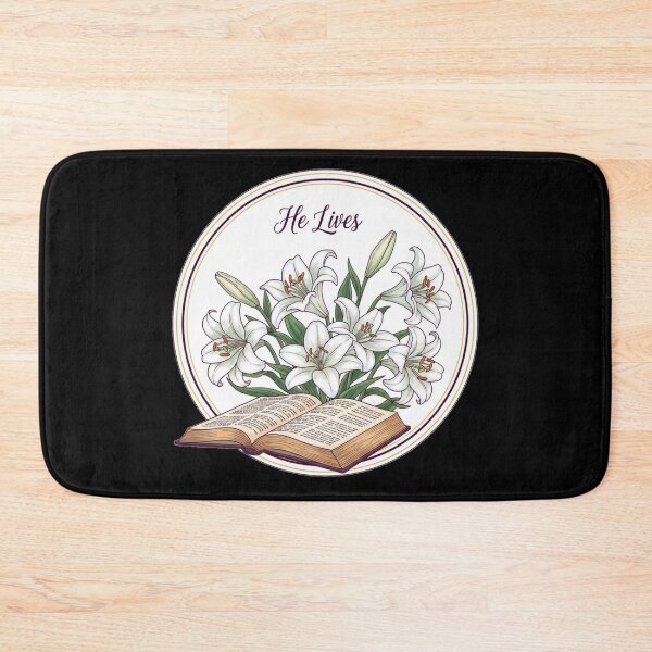 Item preview,  He Lives Easter Christian Sticker designed and sold by Illustrated Faith.