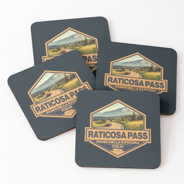Item preview, Raticosa Pass Italy Travel Art Badge designed and sold by KrisSidDesigns.
