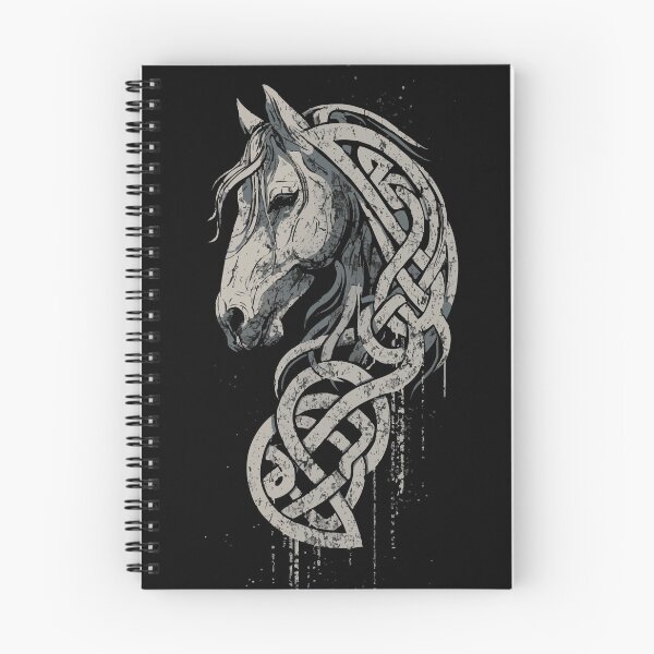 Item preview, Celtic horse with Viking knots designed and sold by drizzd.