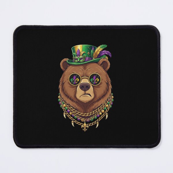 Item preview, Mardi Gras Bear New Orleans Party designed and sold by CORJIDOG-ART.