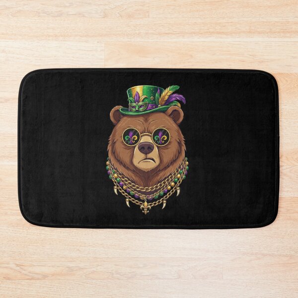 Item preview, Mardi Gras Bear New Orleans Party designed and sold by CORJIDOG-ART.