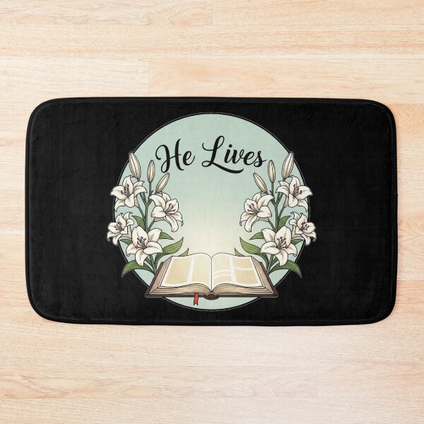 Item preview,  He Lives Easter Christian Sticker designed and sold by Illustrated Faith.