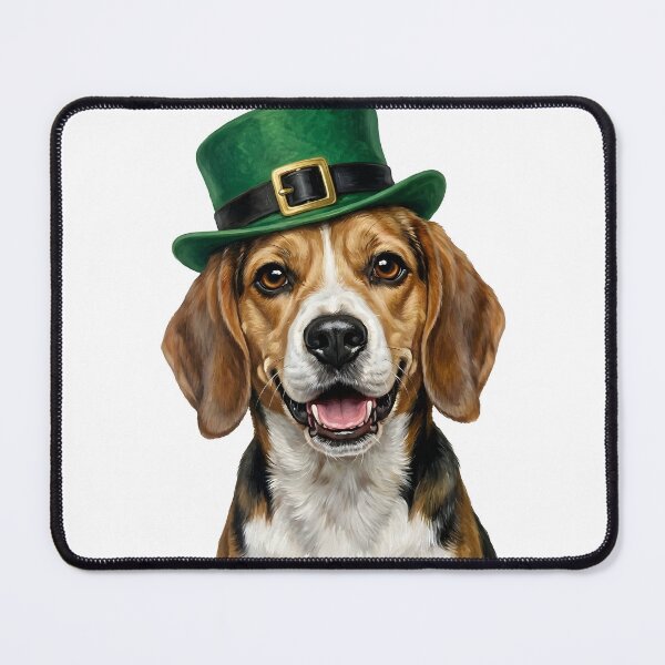 Item preview, St. Patrick's Day Beagle designed and sold by KC's.
