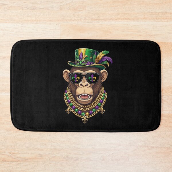 Artikelvorschau, Mardi Gras Affen-Zylinder-Maske Sonnenbrille entworfen und verkauft von CORJIDOG-ART.