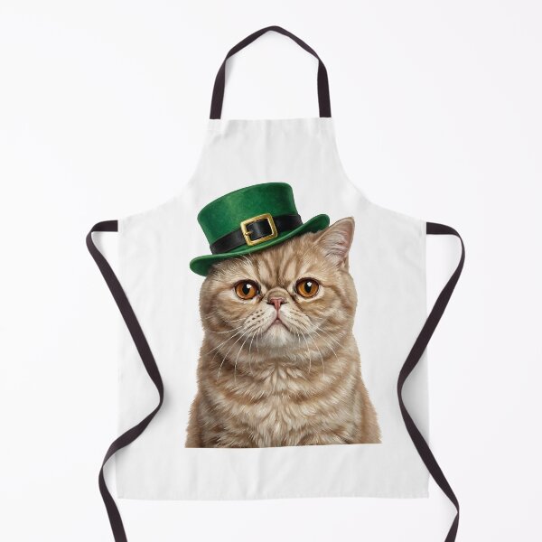 Item preview, St. Patrick's Day Exotic Shorthair Cat designed and sold by KC's.