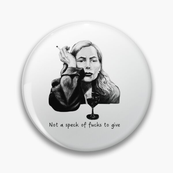 Item preview, Joni Mitchell "Not a speck of fucks to give" designed and sold by Abatt0ir.