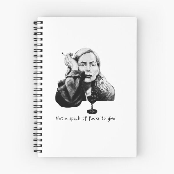 Item preview, Joni Mitchell "Not a speck of fucks to give" designed and sold by Abatt0ir.
