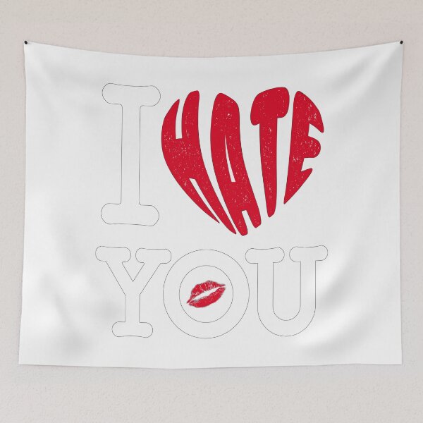 Item preview,  I Hate you i Love You Mixed Emotions gift Streetwear designed and sold by ramwebroom.
